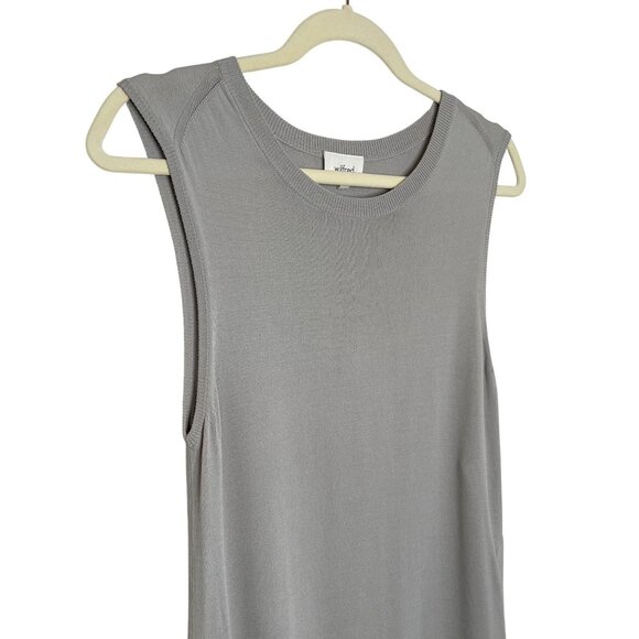Wilfred Grey Sleeveless Knit Tunic Top, XS - Picture 4 of 11